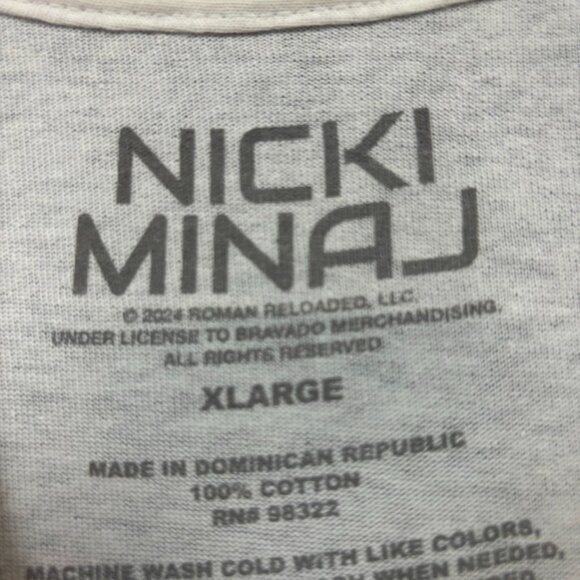 Nicki Minaj “Pink Friday 2” Album Graphic T-Shirt Size Extra Large - Picture 4 of 4